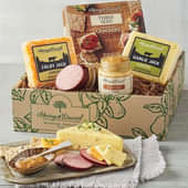 Gourmet Cheese And Sausage Box