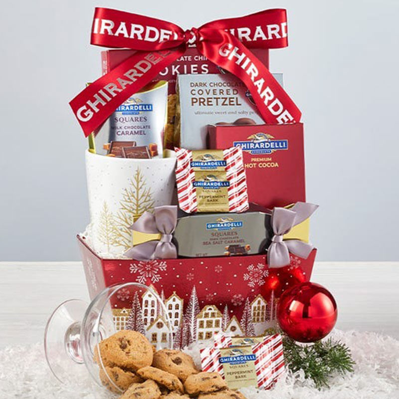 Holiday Chocolate Gift Hamper