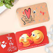 Smiley Heart Love Card