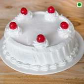 Vanilla Cake 1 Kg Eggless