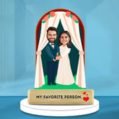 Personalised Wedding Couple Caricature 