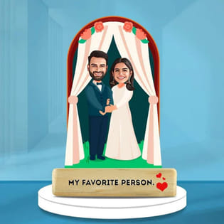 Personalised Wedding Couple Caricature 