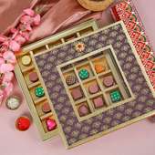 Divine Rakhi, Handmade Chcocolate With Box - A Box Full Of Blessings