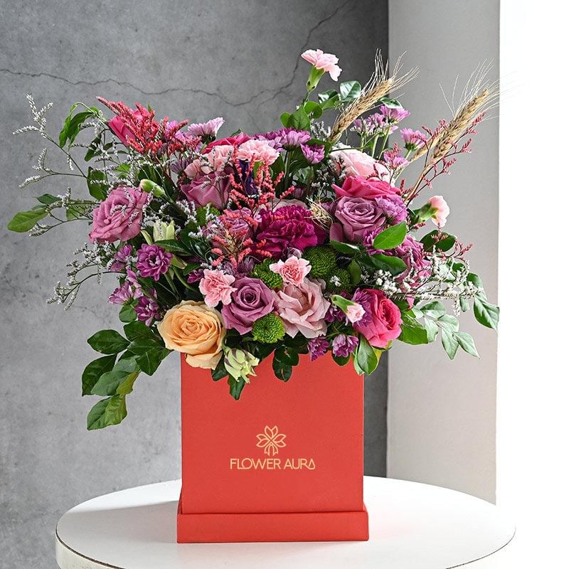 A Box Of Blooming Elegance