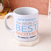 Personalised Brothers Mug - Birthday Gifts For Brother