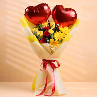 A Floral Pop of Happiness