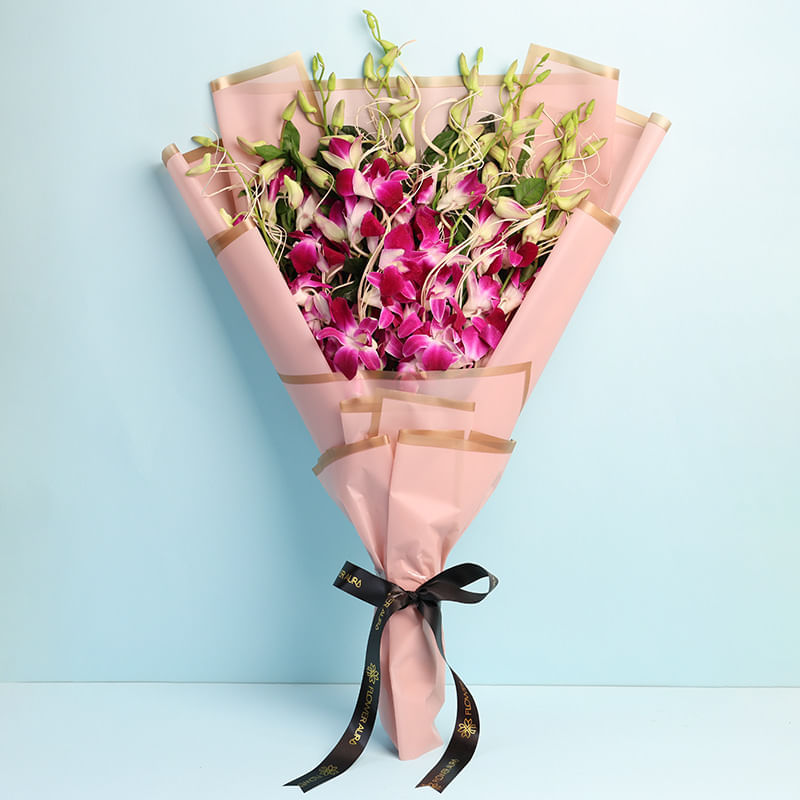A Gentle Touch Of Orchid Grace