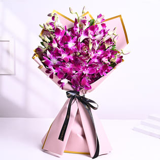 A Gentle Touch Of Orchid Grace