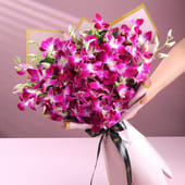 A Gentle Touch Of Orchid Grace