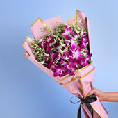 A Gentle Touch Of Orchid Grace
