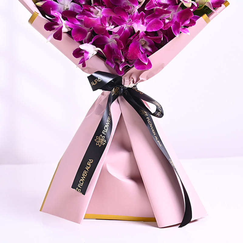 A Gentle Touch Of Orchid Grace
