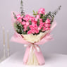 A Love Note In Pink Roses