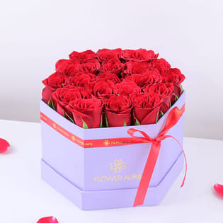 A Love Story Told In Red Roses