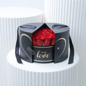 A Perfect Rose Story In A Box