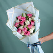 A Rosy Harmony Of Pink And White