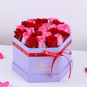 A Symphony Of Red N Blushing Roses