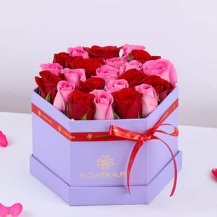 A Symphony Of Red N Blushing Roses