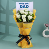 A Thank You In Roses For Dad