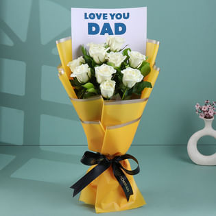 A Thank You In Roses For Dad