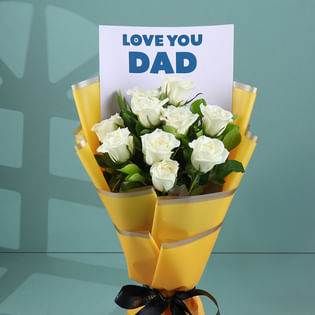 A Thank You In Roses For Dad