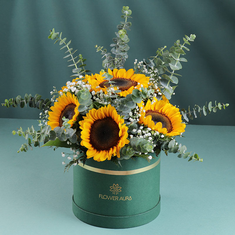 A Touch Of Sunflower Sunshine In A Box