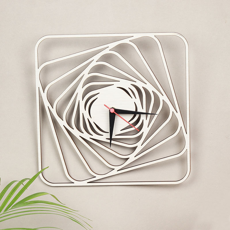 Abstract Square Wall Clock