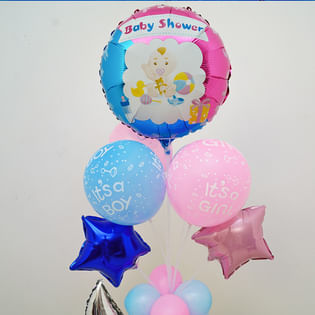 Adorable Baby Shower Foil Balloon:balloon gifts