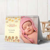 Adorable Baby Table Top Calendar