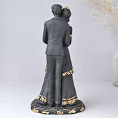 Back View of Adorable Couple Figurine