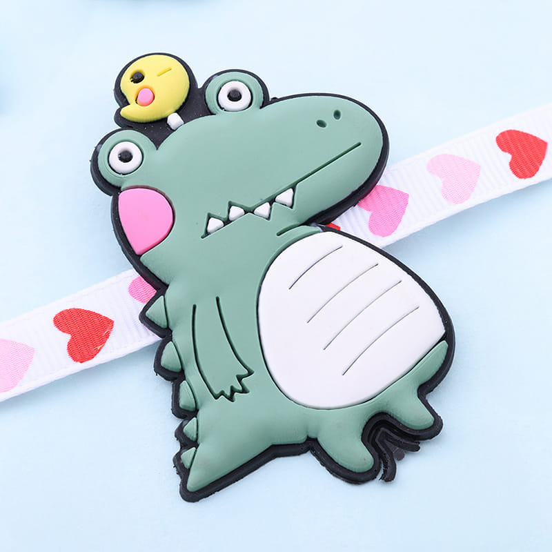 Adorable Dino Buddy Kids Rakhi