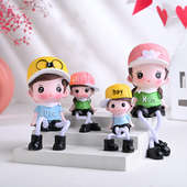 Adorable Family Figurines Set of 4