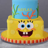 Order Cake Online: Adorable SpongeBob Fondant Cake