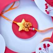 Adorable Teddy Bear Kids Rakhi