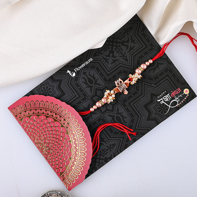 Aesthetic Damru Rakhi