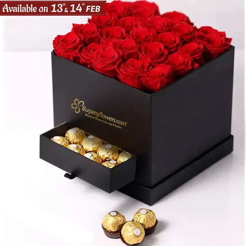 Forever Roses And Choco Charms