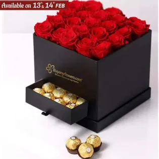 Forever Roses And Choco Charms