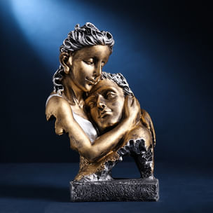 Affectionate Couple Antique Showpiece