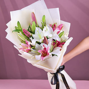 Affectionate Lily Bouquet