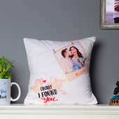 Valentines Gift Online - Personalised Printed Cushion