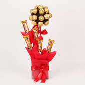 Ferrero Rocher and 5 Star Chocolate Bouquet