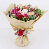 Buy All Flowers Together Bunch for Valentine