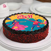 All Happy Colors Holi Special Cake