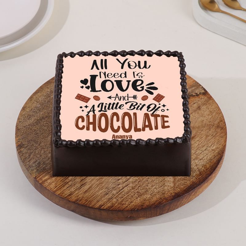 All You Need Is Chocolate Cake