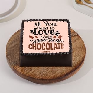 All You Need Is Chocolate Cake