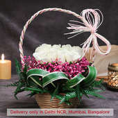 Alluring Classic Floral Basket
