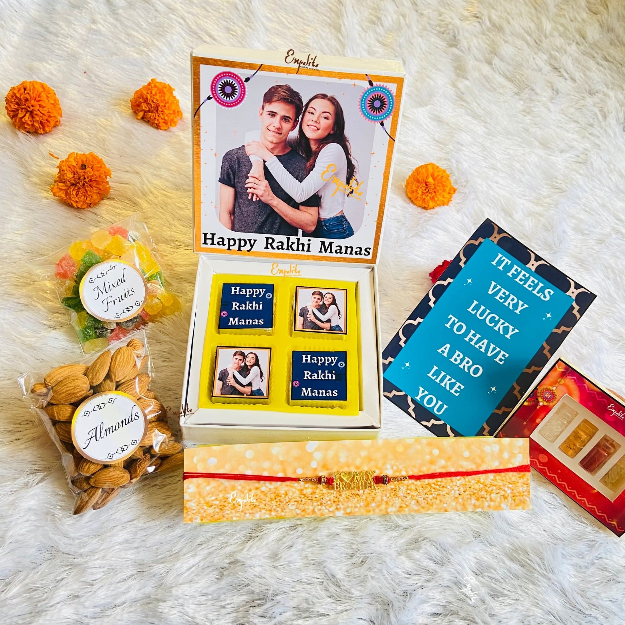 Love Rakhi Hamper