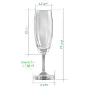 Personalized Champagne Glass, New Year Gift Online