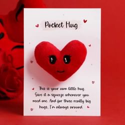Always With You Hug Card