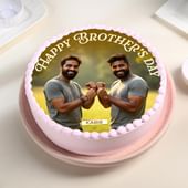 Amazing Bros Personalised Photo Cake