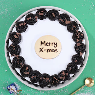 Black Forest Christmas Cake